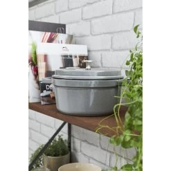 Staub Cocotte 16 Cm, Rund, Graphit-Grau, Gusseisen 9 Staub Cocotte 16 Cm, Rund, Graphit-Grau, Gusseisen -Zwilling Store 750032229
