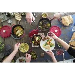 Staub Cocotte 22 Cm, Rund, Kirsch-Rot, Gusseisen 10 Staub Cocotte 22 Cm, Rund, Kirsch-Rot, Gusseisen -Zwilling Store 750036246