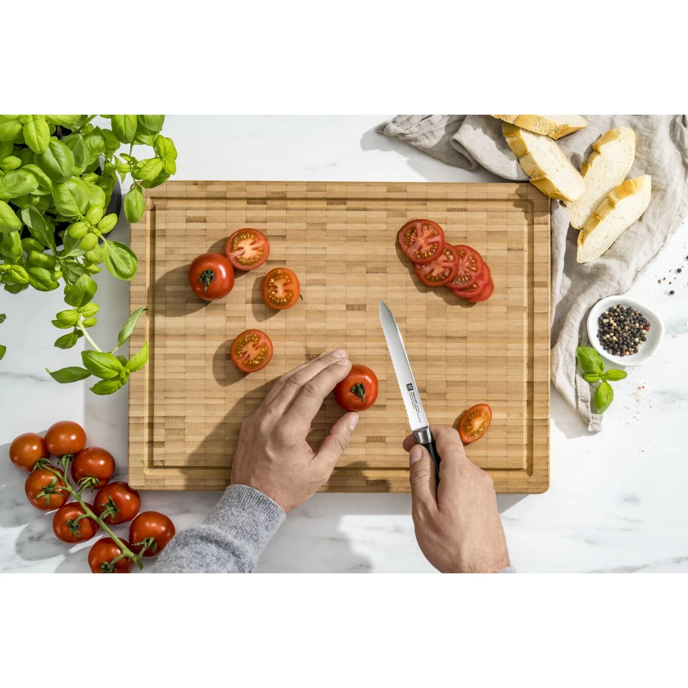 Zwilling Universalmesser 13 Cm, Gold Matt 2 Zwilling Universalmesser 13 Cm, Gold Matt – Bild 2