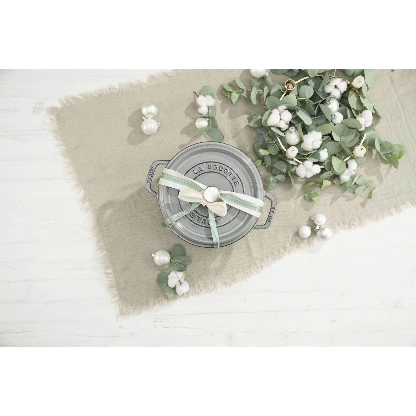 Staub Cocotte 22 Cm, Rund, Graphit-Grau, Gusseisen 5 Staub Cocotte 22 Cm, Rund, Graphit-Grau, Gusseisen – Bild 5